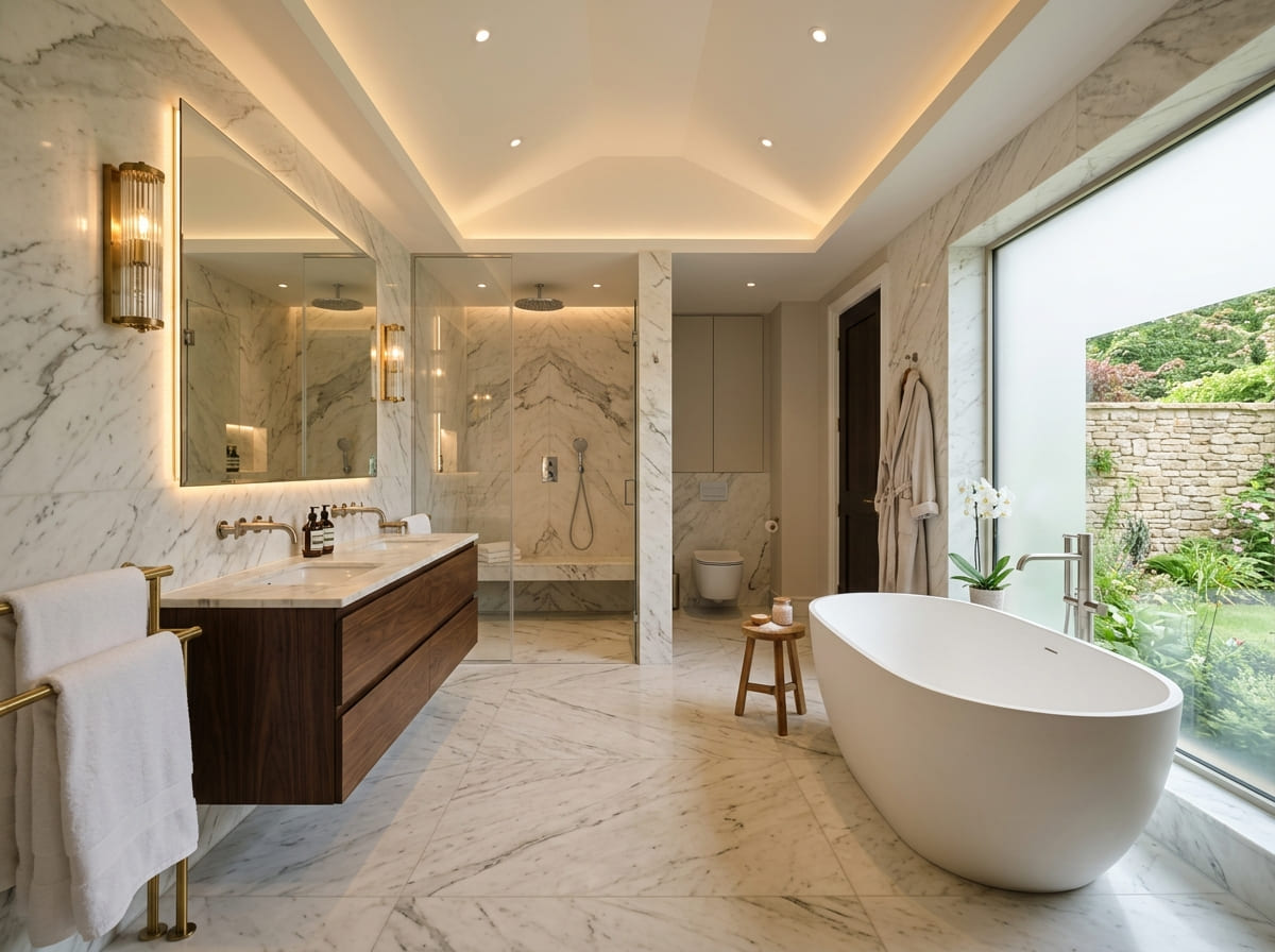 Custom Bathroom Renovation in Mason