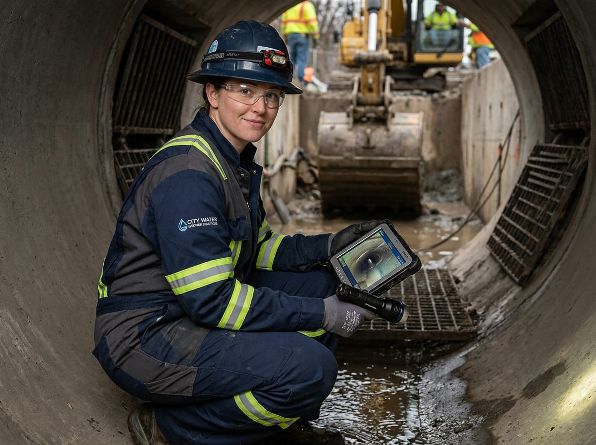 Sewer Line Inspection & Replacement in Mason